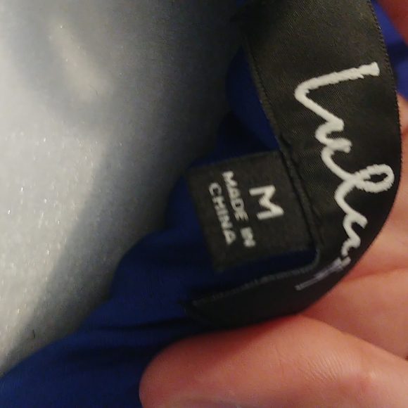 Lulu's open back criss cross dress size M - Picture 3 of 3